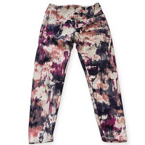 Marika Active Painted Cropped Ankle Leggings M